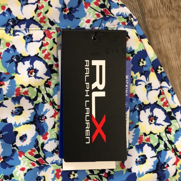 NWT! - RLX RALPH LAUREN Golf - Aim 4 Way Print Stretch Skort With Back Pleats - Picture 4 of 11